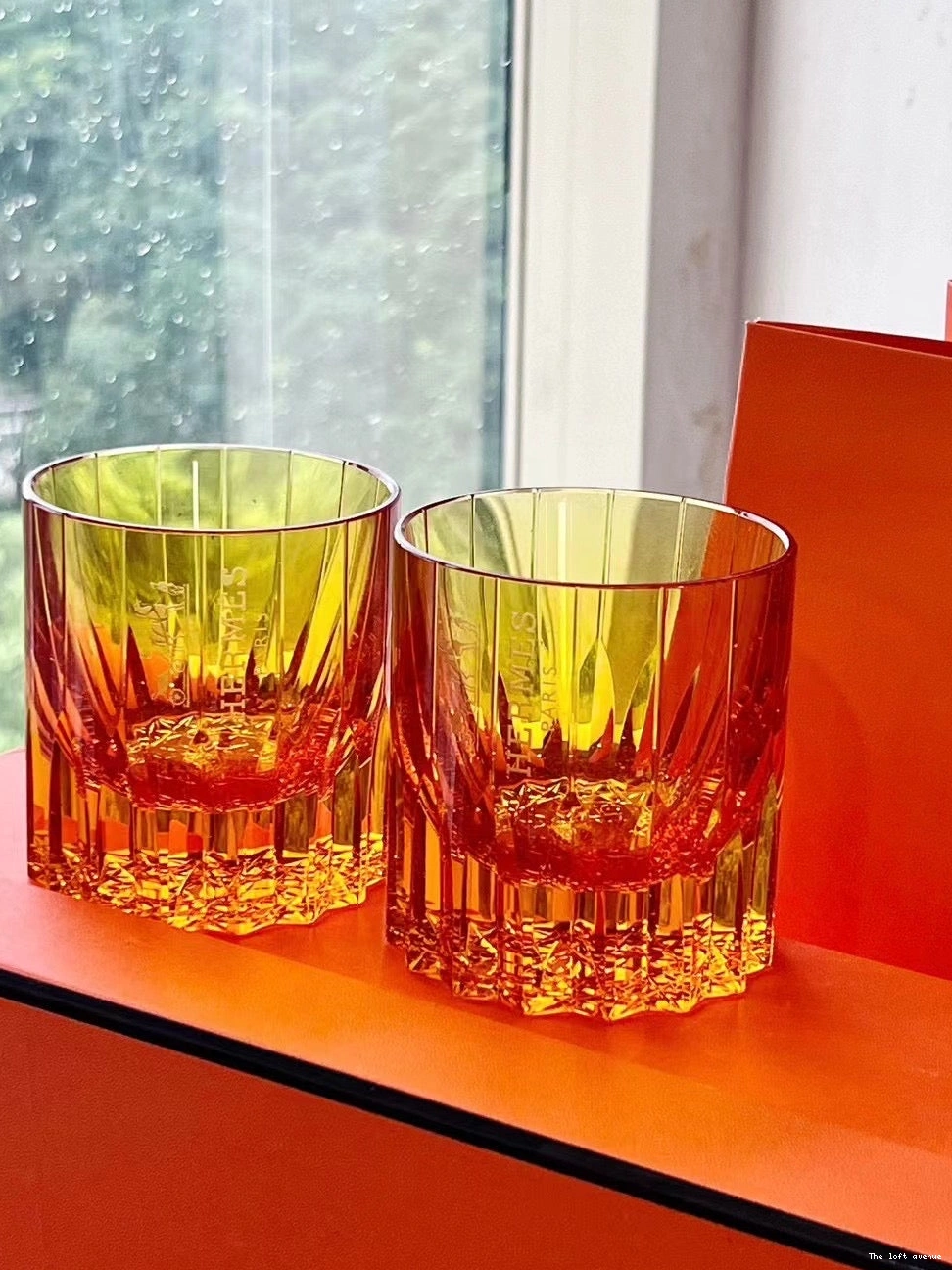 CUPS GLASSWARE HERMES 0730
